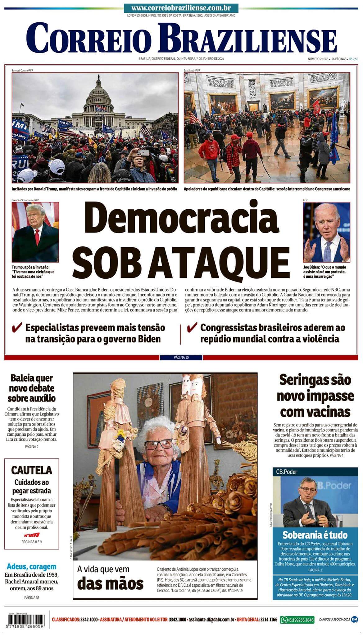 Brazil newspapers 16 Correio Braziliense