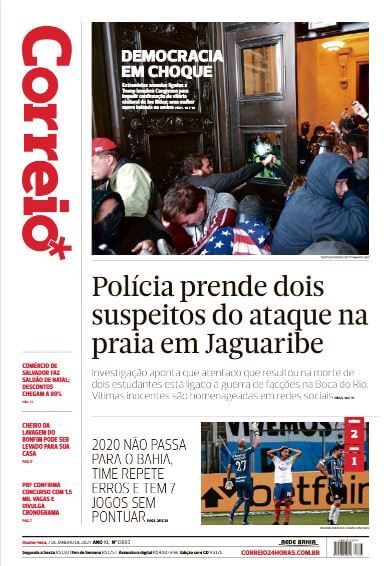 Brazil newspapers 25 Correio
