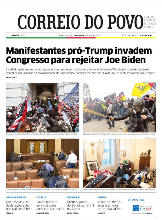 Brazil newspapers 31 Correio do Povo