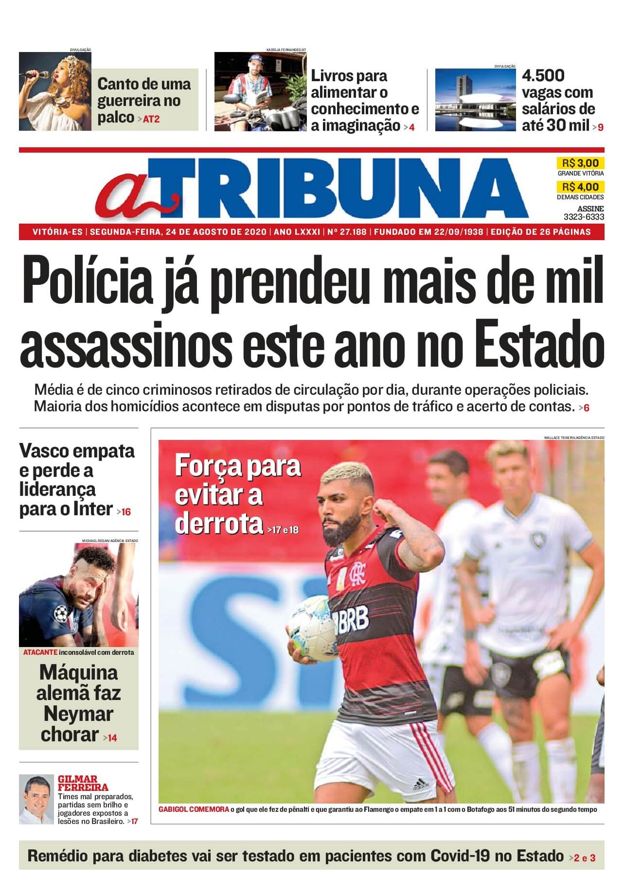 Brazil newspapers 35 ‎Tribuna do Parana