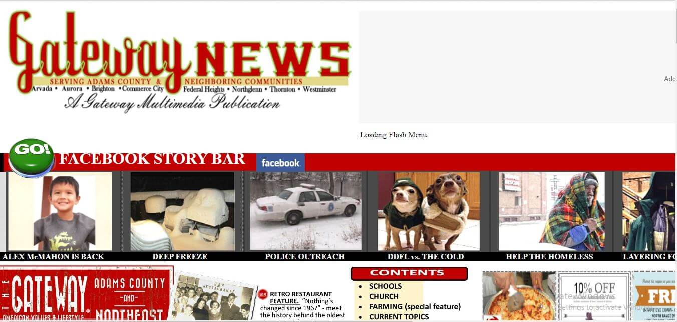 Denver Newspapers 11 Gateway News Website