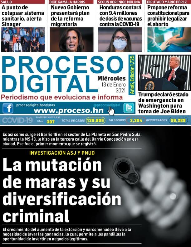 Honduras newspapers 5 Proceso
