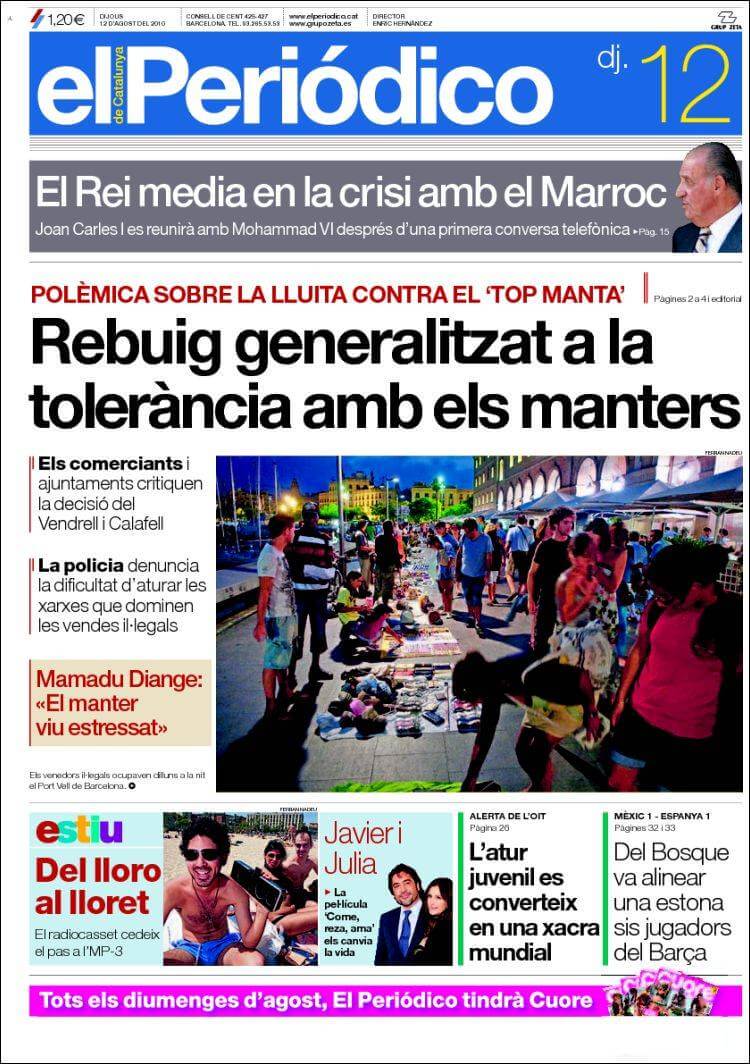 Spain newspapers 13 El Periodico de Catalunya