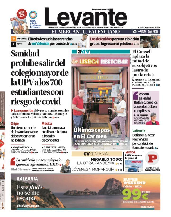 Spain newspapers 16 El Mercantil Valenciano