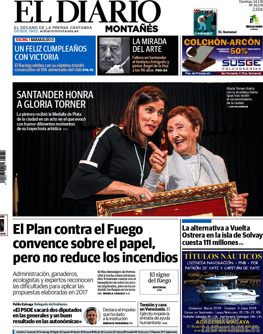 Spain newspapers 31 El Diario Montanes