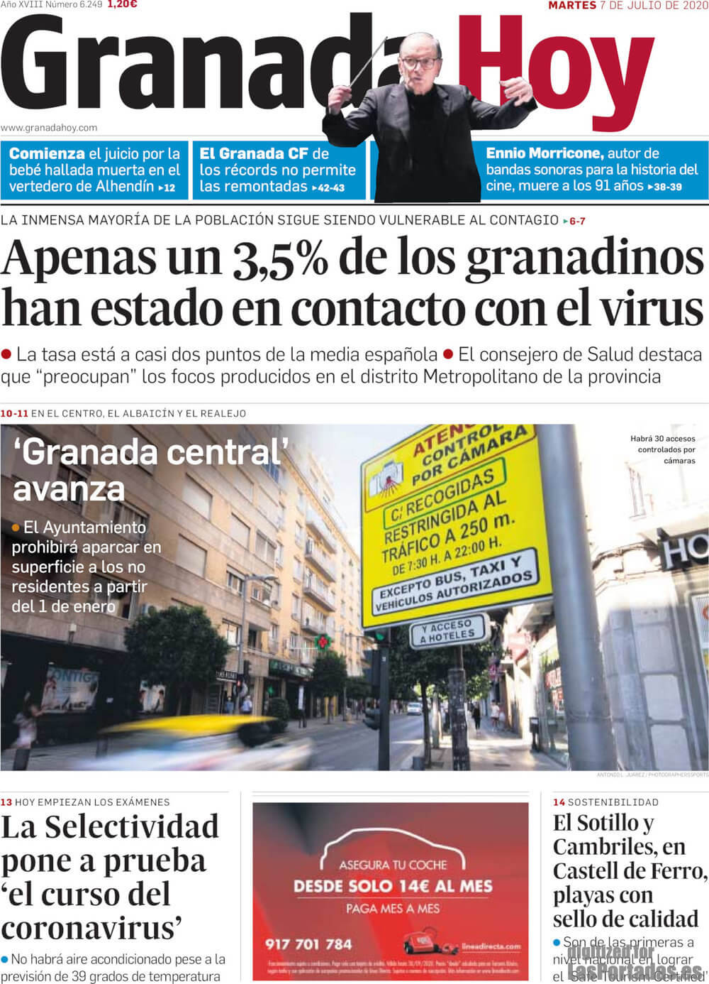 Spain newspapers 51 Granada Hoy