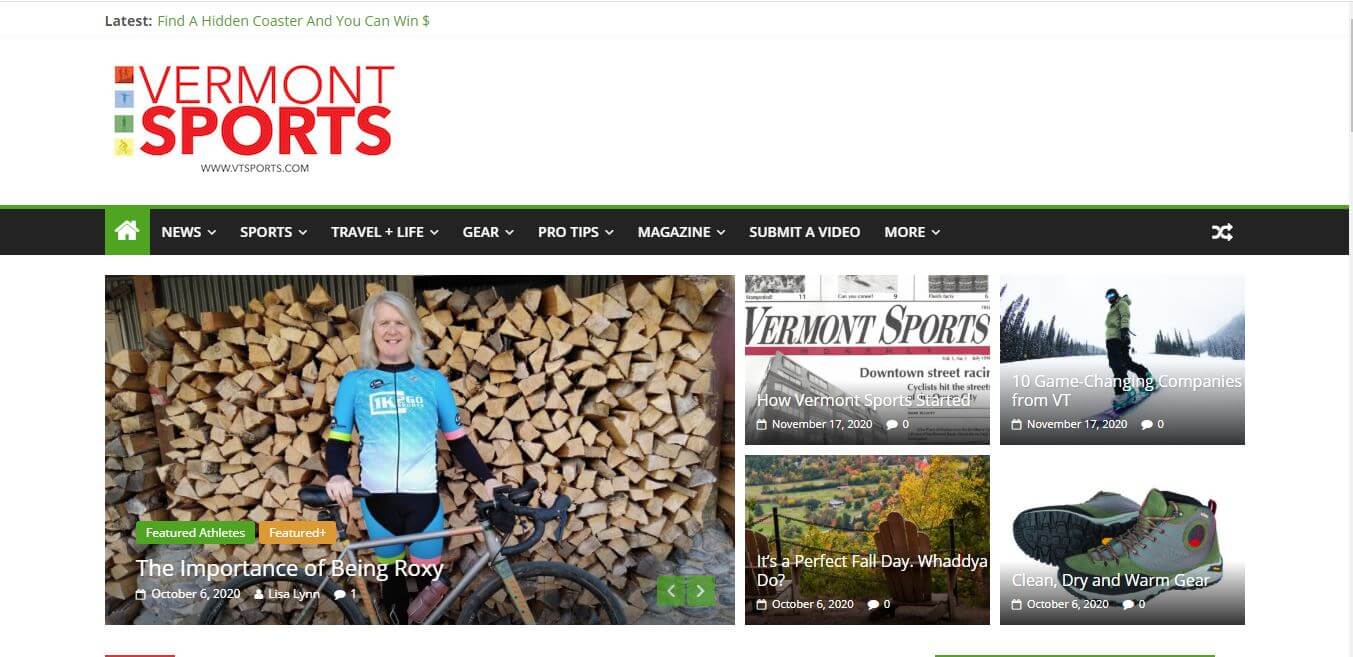 Vermont Newspapers 20 Vermont Sports Website
