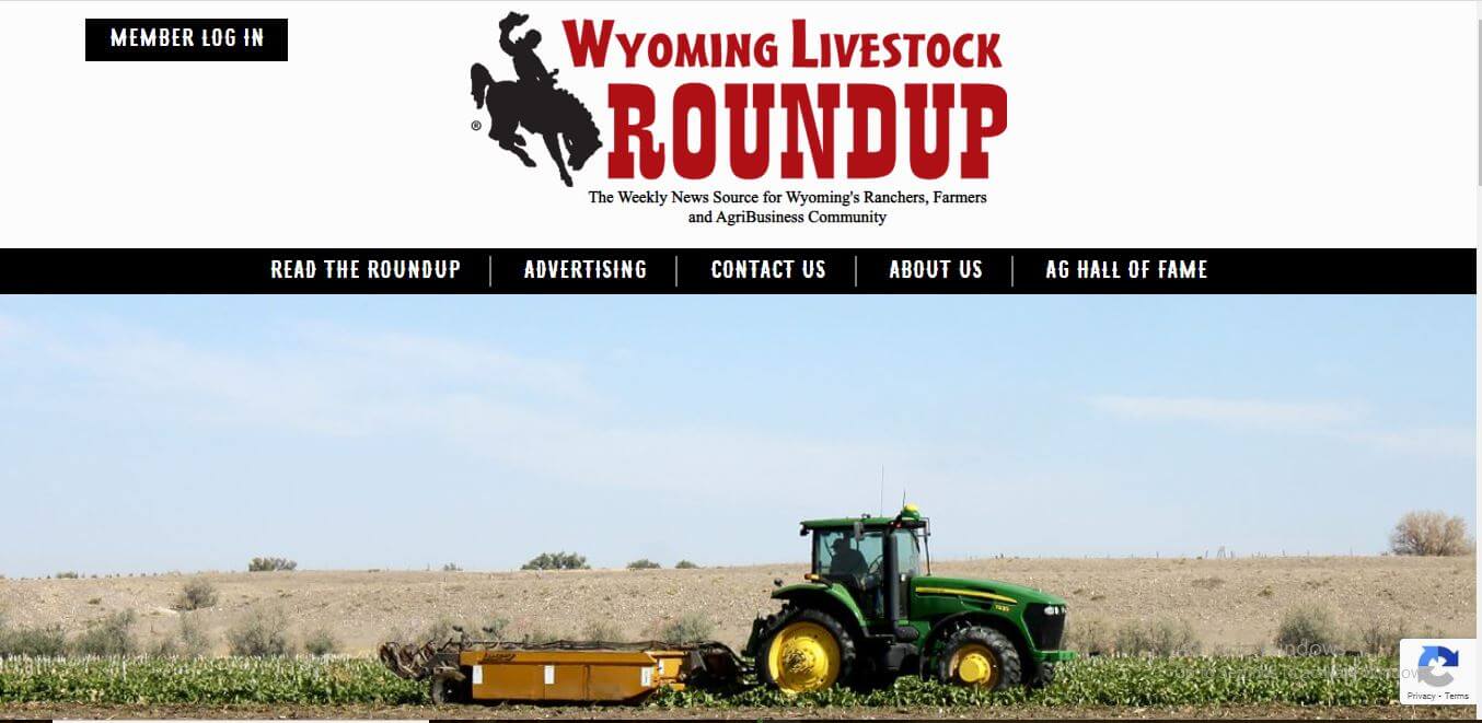Wyoming Newspapers 25 Wyoming Livestock Roundup Casper Website