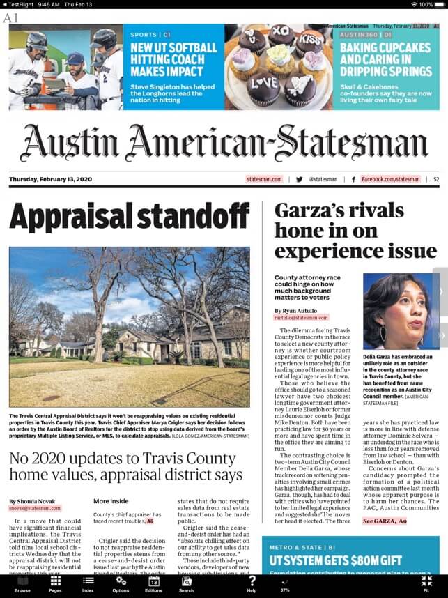 Austin newspapers 1 Austin American Statesman