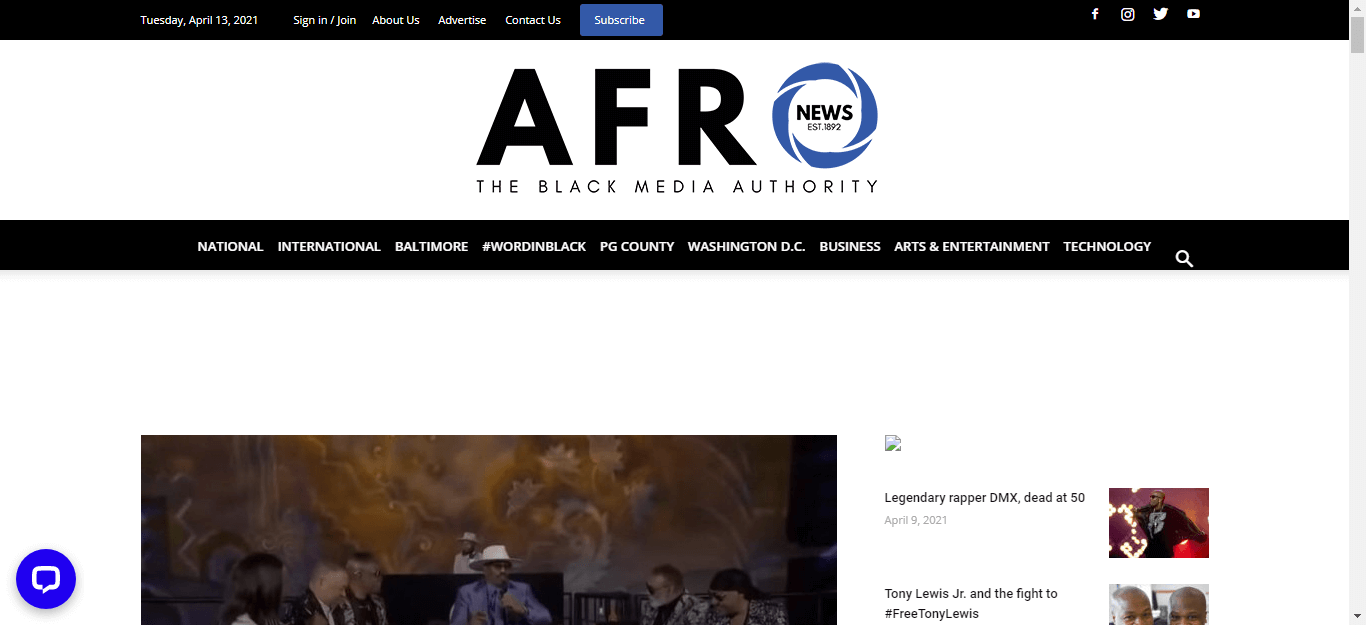 Baltimore Newspapers 01 Afro American website