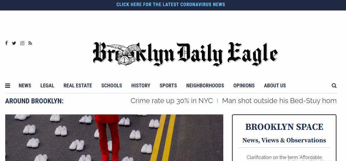 Brooklyn newspapers 2 Brooklyn Eagle website