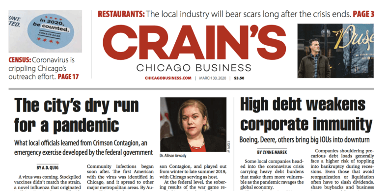 Chicago Newspapers 06 Crain’s Chicago Business