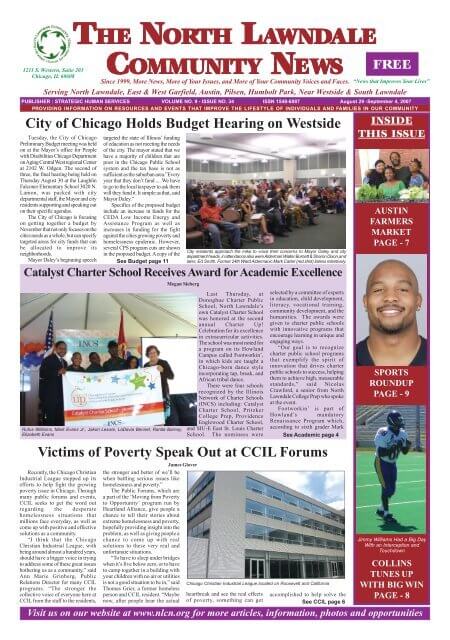 Chicago Newspapers 22 North Lawndale Community News