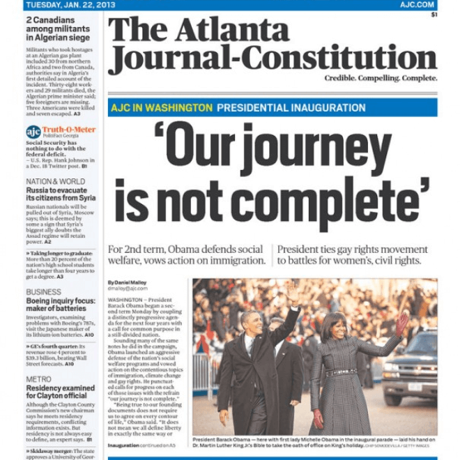 Georgia Newspapers 01 The Atlanta Journal Constitution