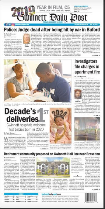 Georgia Newspapers 03 Gwinnett Daily Post 2
