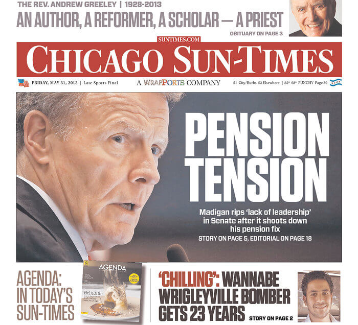 Illinois Newspapers 02 The Chicago Sun Times