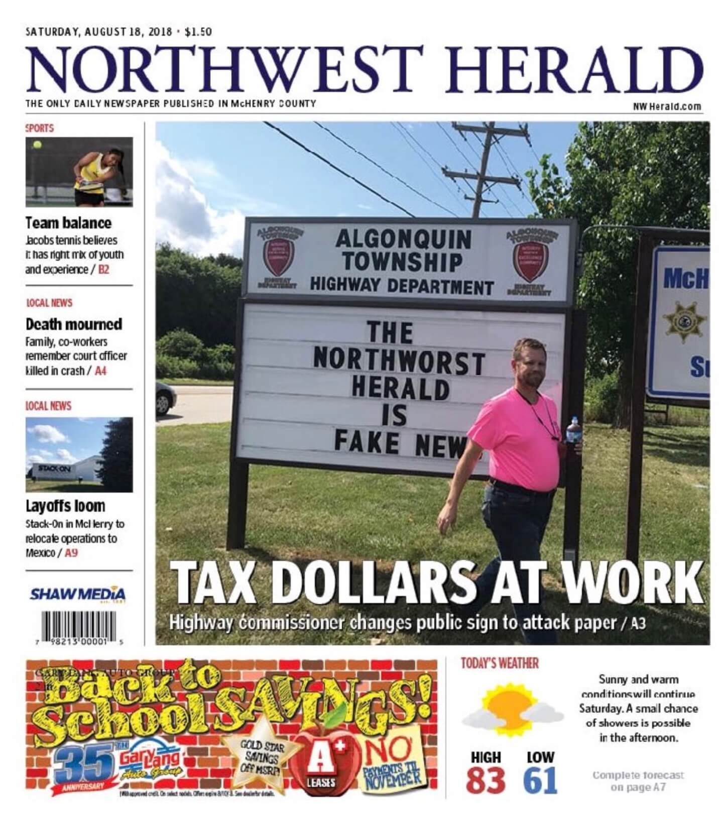 Illinois Newspapers 08 The Northwest Herald