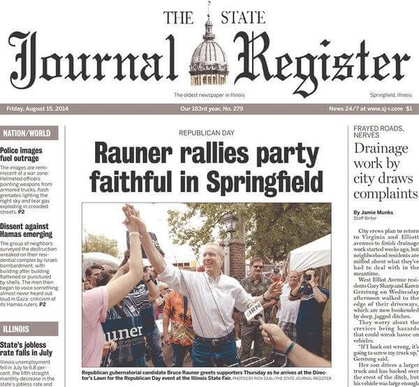 Illinois Newspapers 13 The State Journal Register