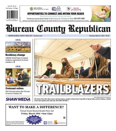 Illinois Newspapers 34 Bureau County Republican
