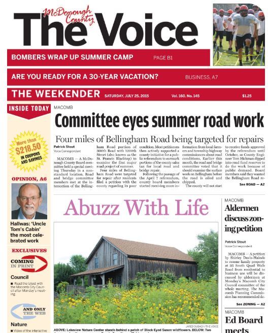 Illinois Newspapers 48 The McDonough County Voice
