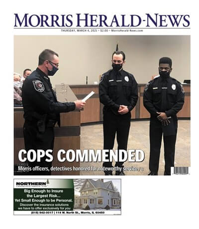 Illinois Newspapers 50 Morris Herald News