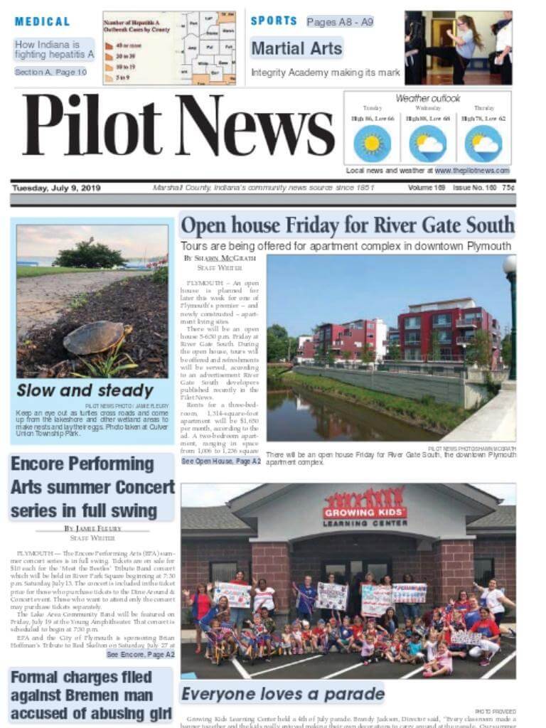 Indiana Newspapers 31 The Pilot News