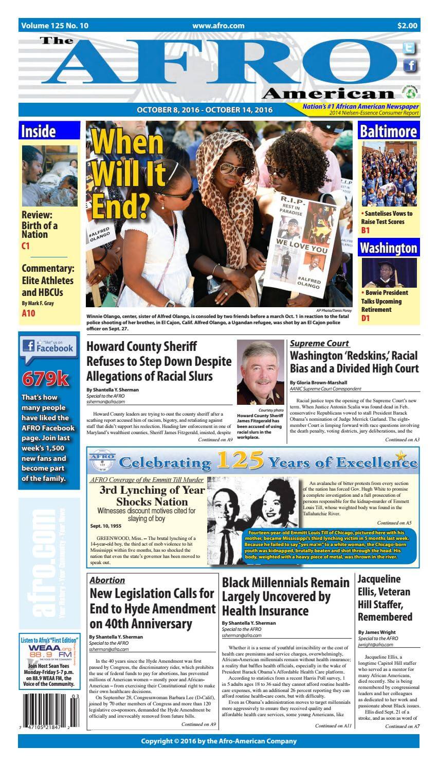 Maryland newspapers 13 afro american