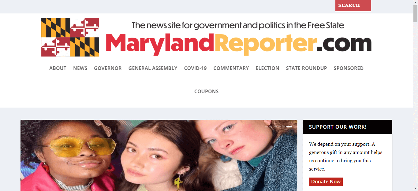 Maryland newspapers 25 Maryland Reporter website