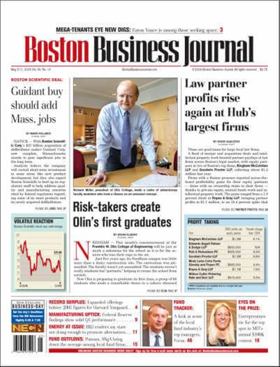 Massachusetts Newspapers 20 Boston Business Journal