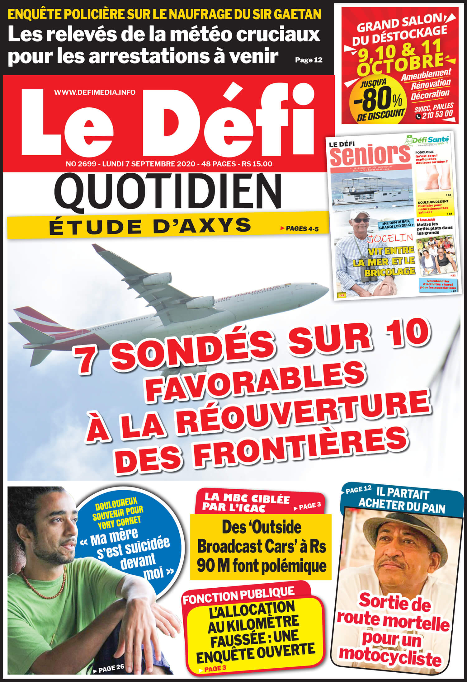 Mauritius Newspapers 1 Le Défi Media