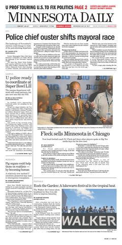 Minnesota newspapers 32 Minnesota Daily