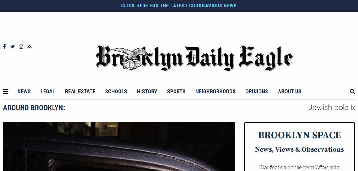 New York newspapers 45 Brooklyn Eagle website
