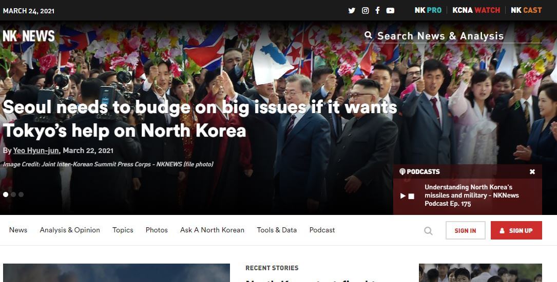 North Korea newspapers 4 NKNews website