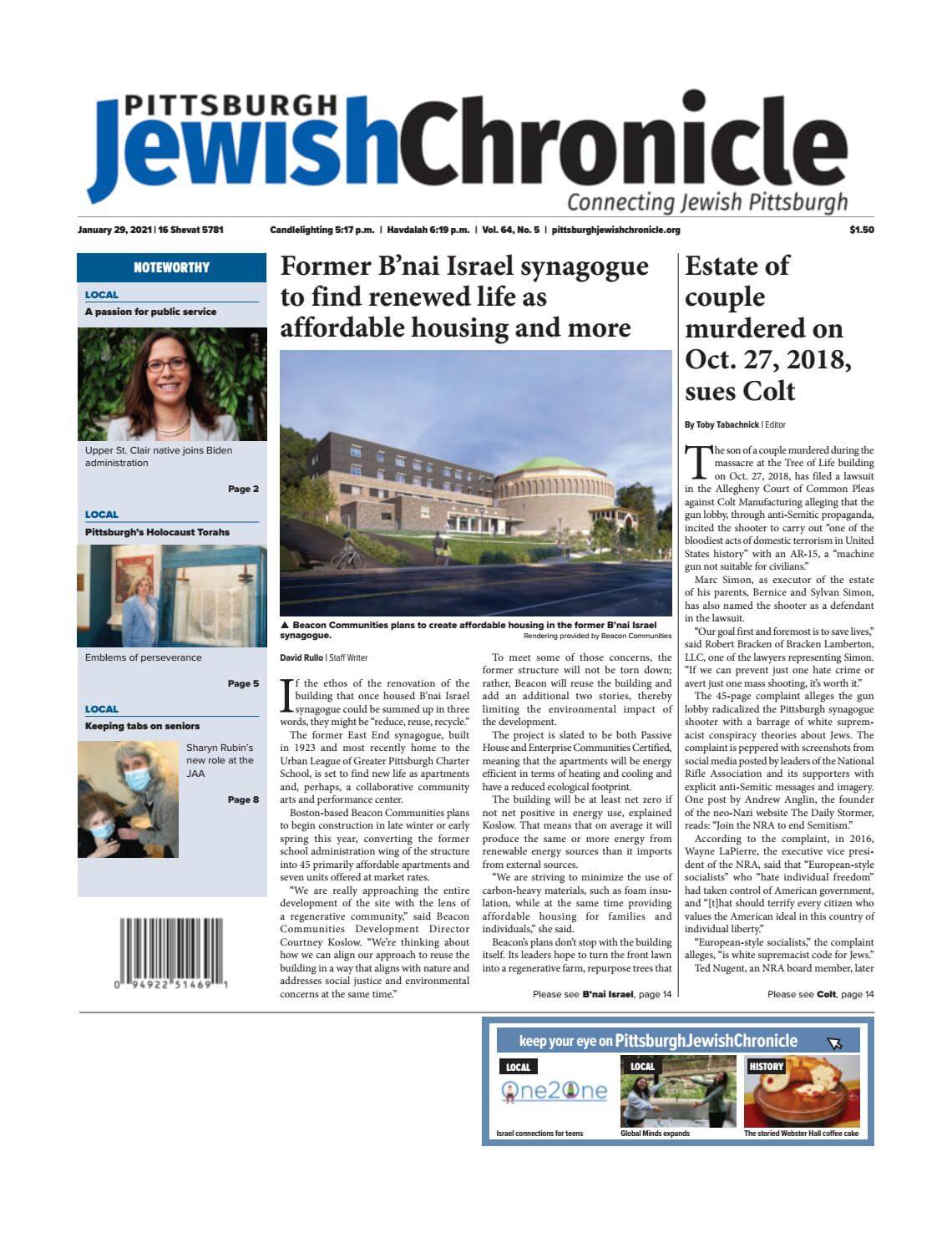 Pennsylvania newspapers 46 Jewish Chronicle