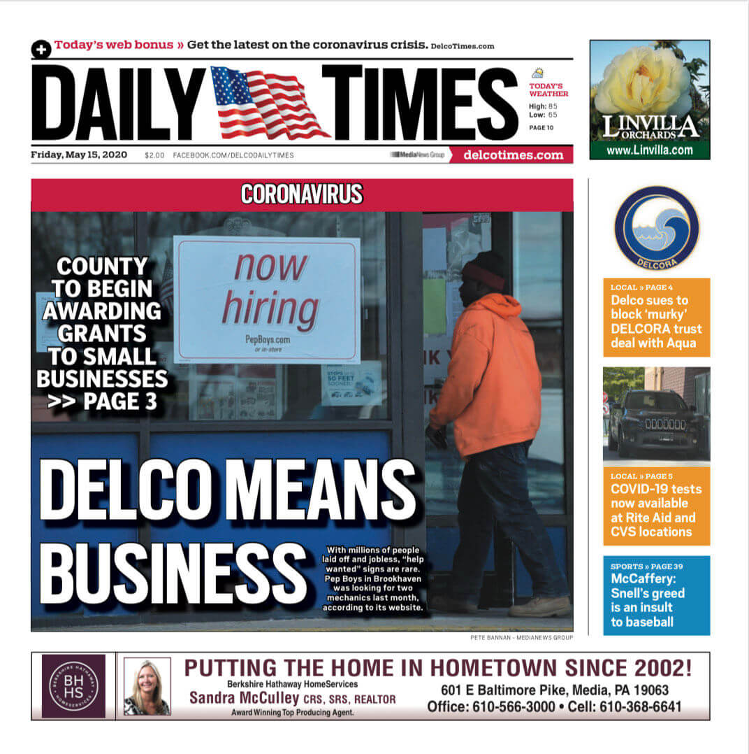 Philadelphia newspapers 3 Delaware County Daily Times