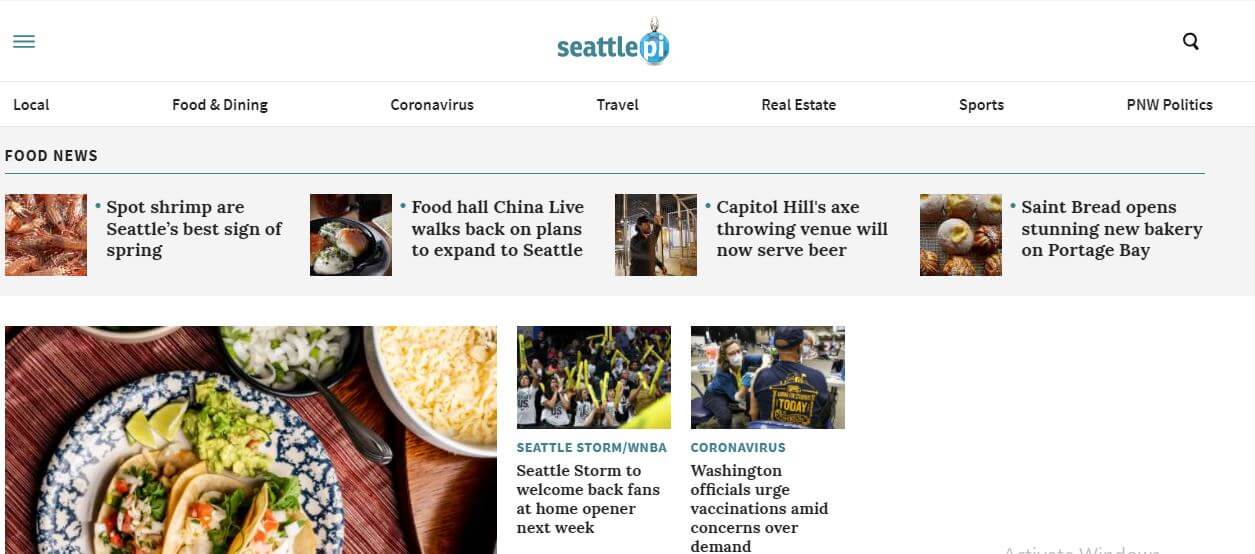 Seattle newspapers 2 Seattle Post Intelligencer website