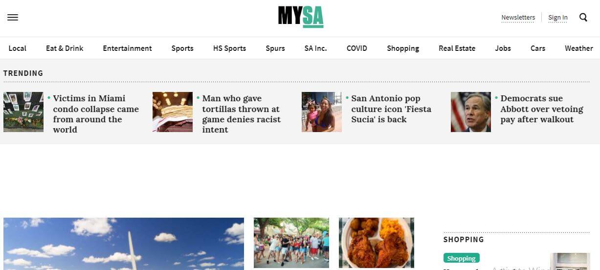 Texas newspapers 10 mysa website