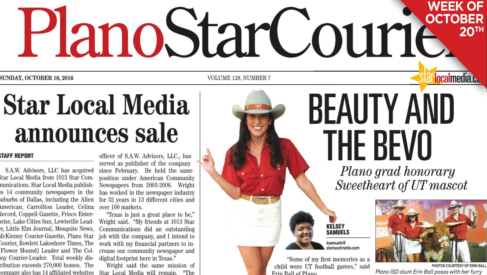 Texas newspapers 29 Plano Star Courier