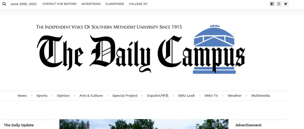 Texas newspapers 78 Daily Campus website