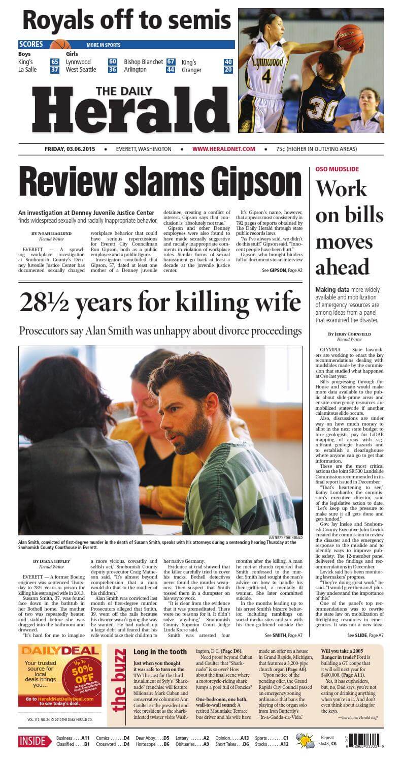 Washington newspapers 11 The Everett Herald