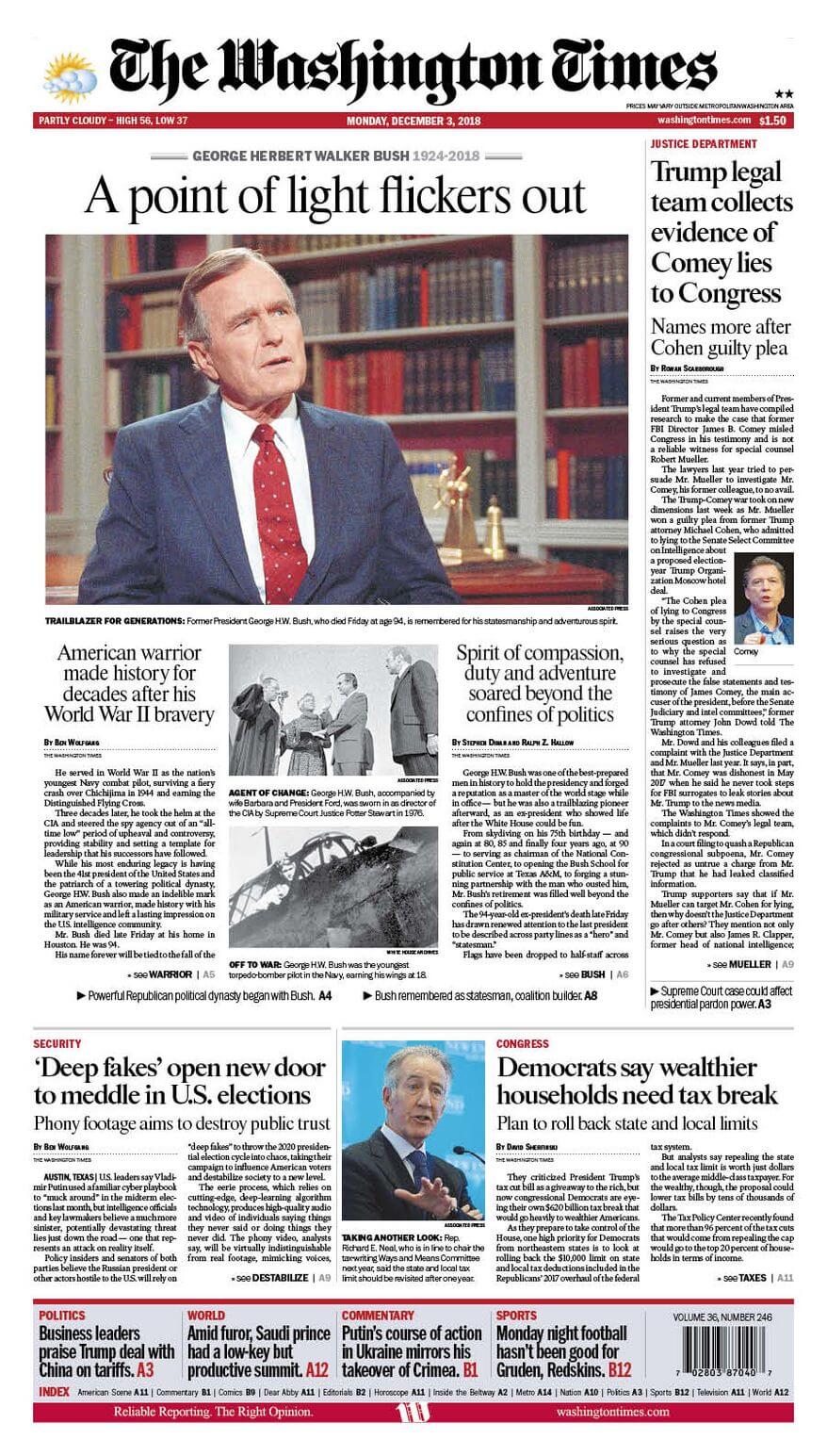 Washington newspapers 2 The Washington Times