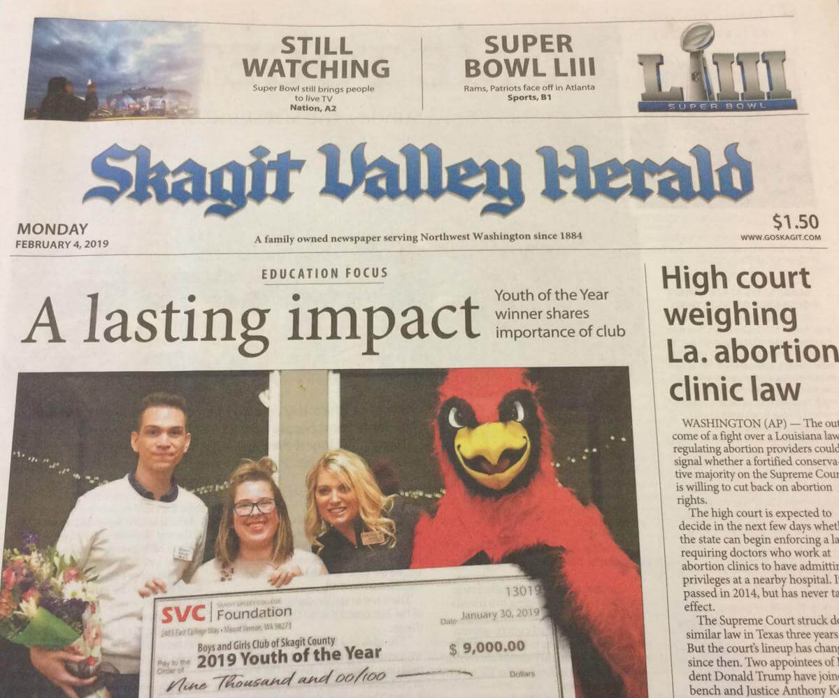 Washington newspapers 29 Skagit Valley Herald