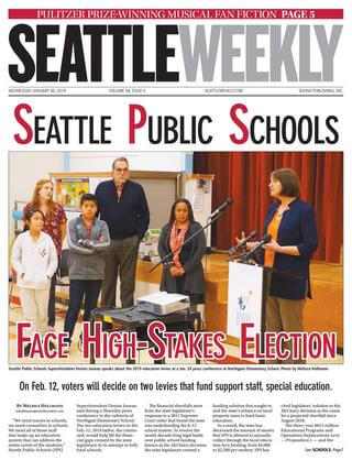 Washington newspapers 38 Seattle Weekly