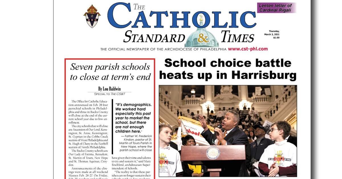 Washington newspapers 47 Catholic Standard