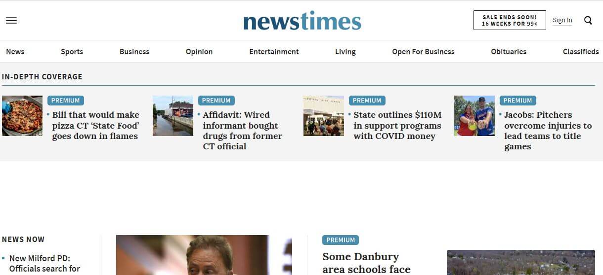 Wisconsin newspapers 17 NewsTimes website