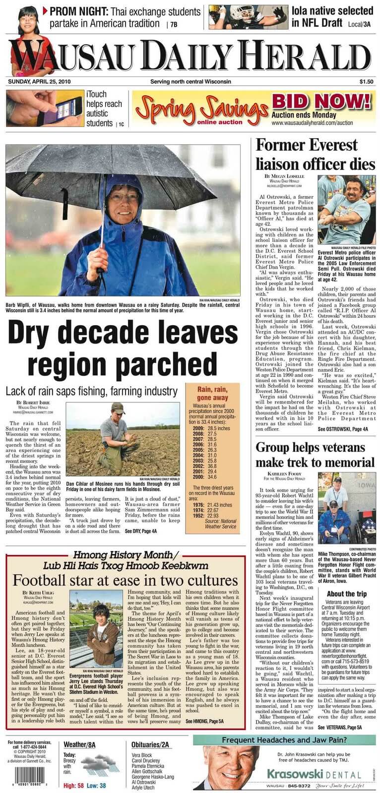 Wisconsin newspapers 40 The Wausau Daily Herald