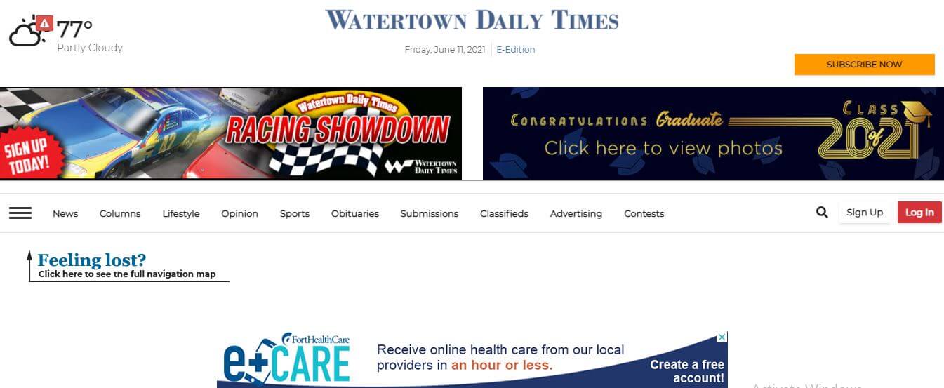 Wisconsin newspapers 49 Watertown Daily Times website