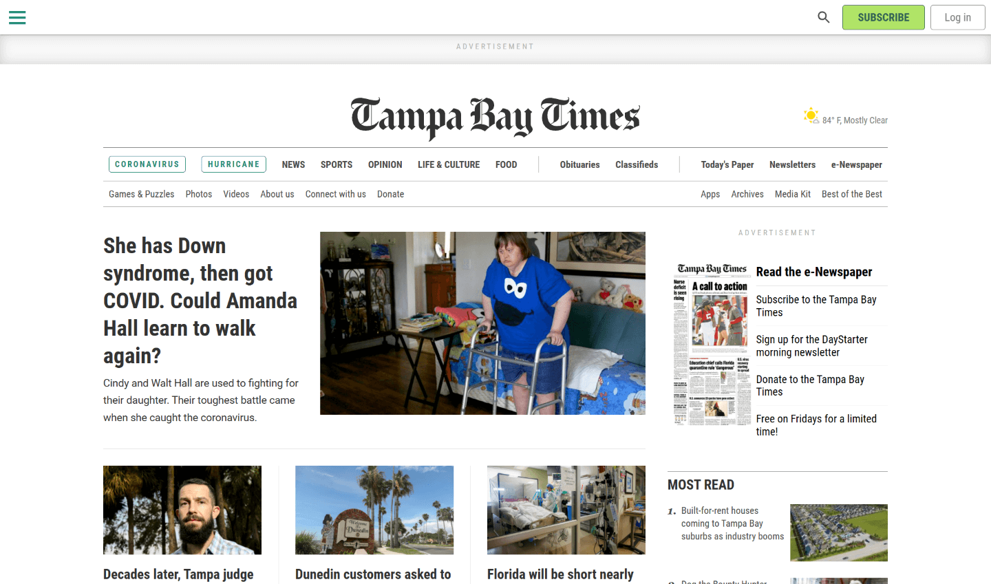 Florida Newspapers 03 Tampa Bay Times website