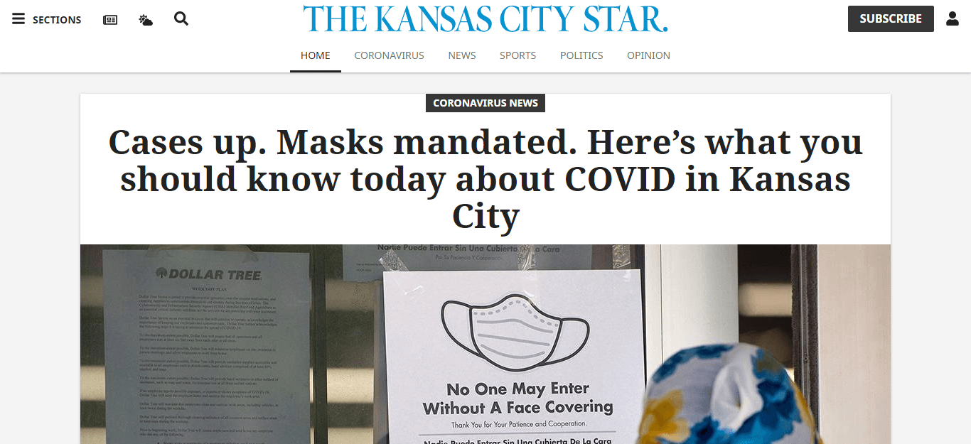 Kansas City newspapers 01 The Kansas City Star website