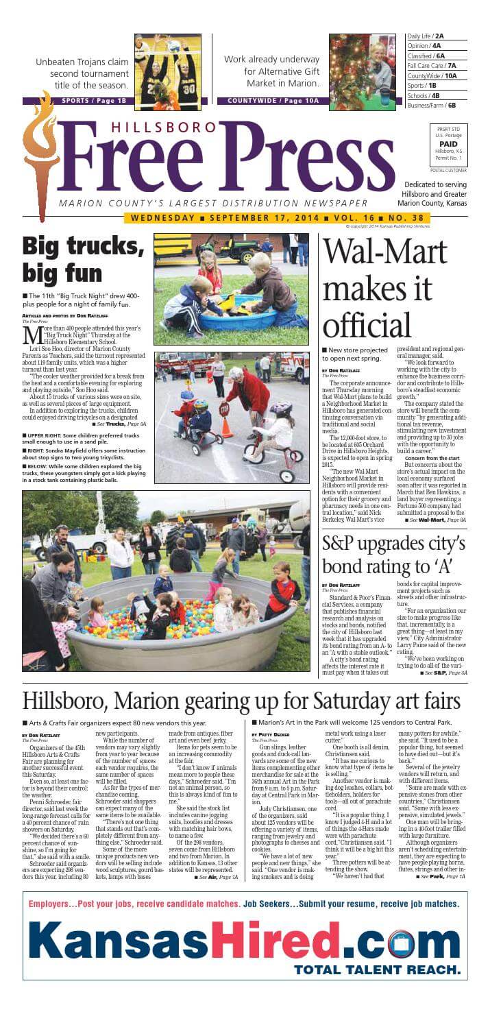 Kansas City newspapers 09 Hillsboro Free Press